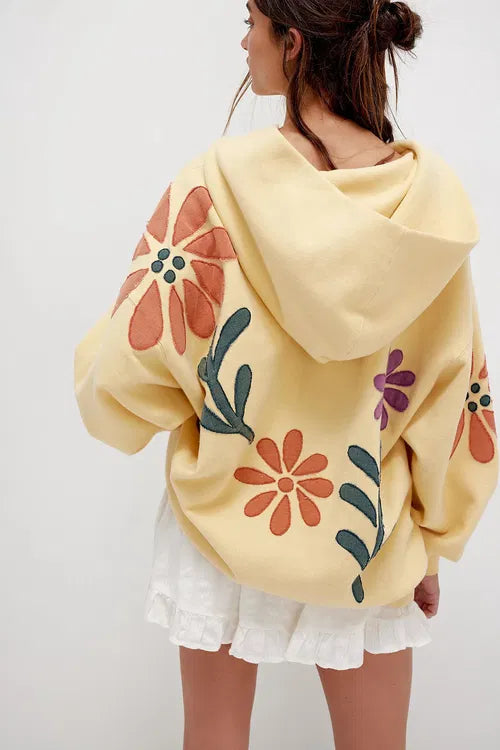 Vibe Flowers Hoodie