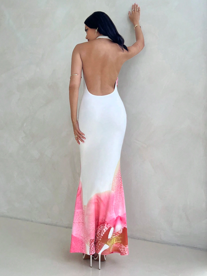 Pink Orchid Maxi Dress