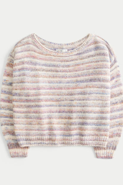 Slouchy Off-the-Shoulder Sweater