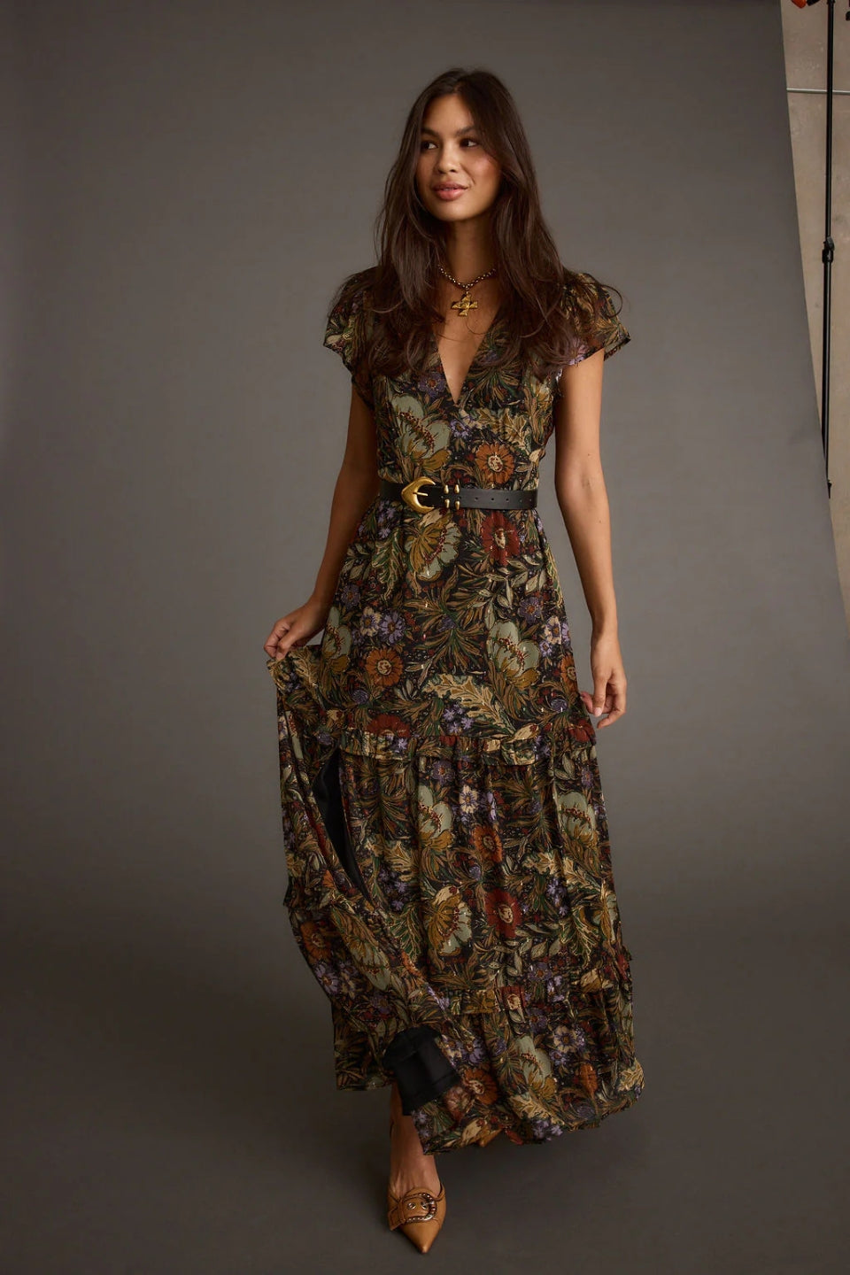Sundance Floral Paisley Maxi Dress