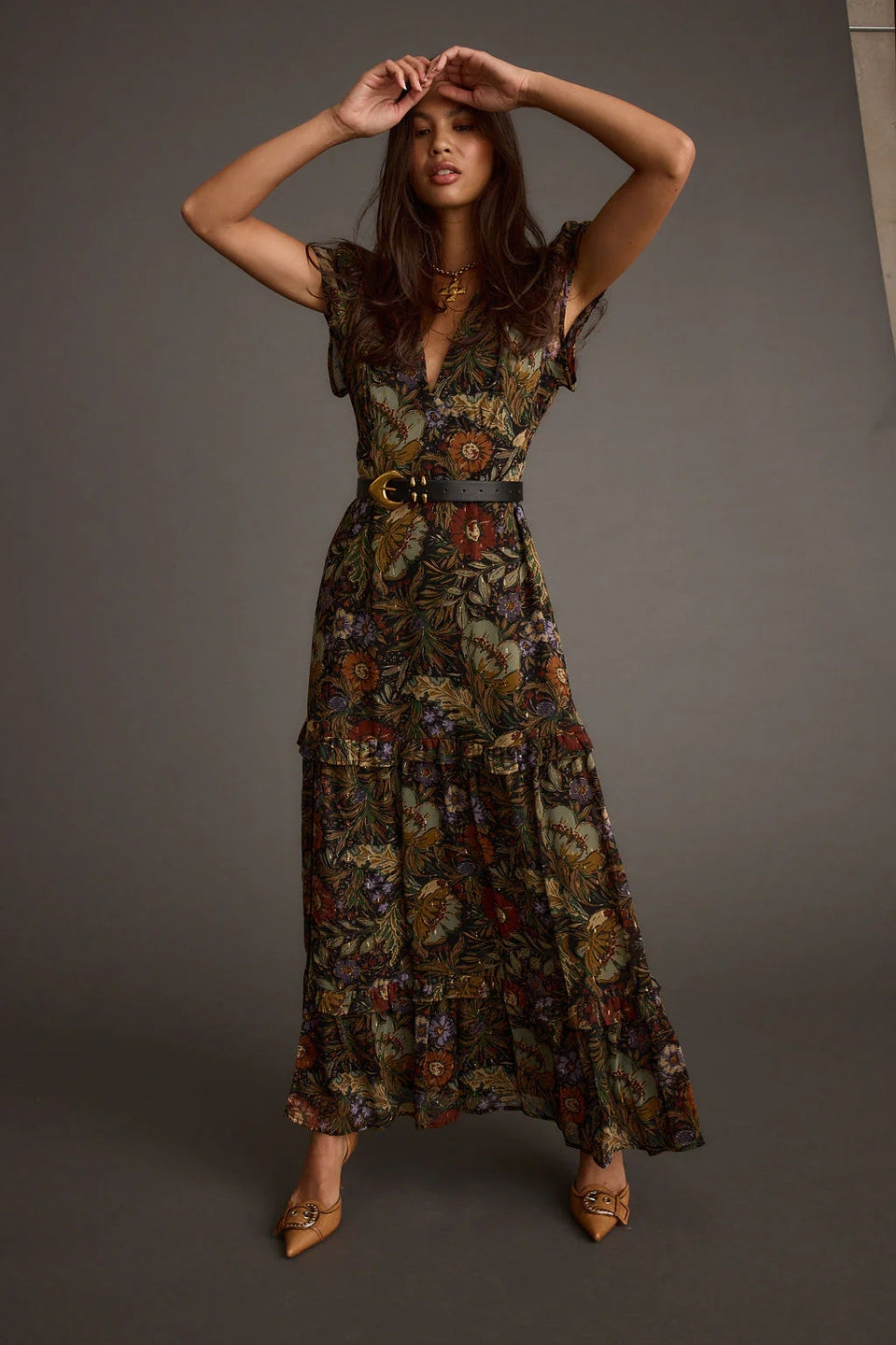 Sundance Floral Paisley Maxi Dress