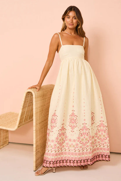 Blossom Grace Maxi Dress