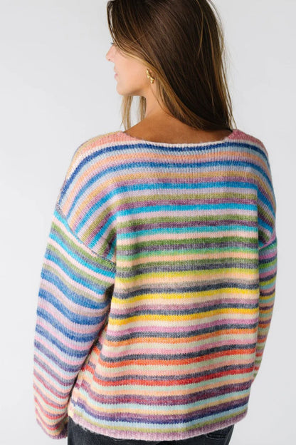 Rainbow Stripe Sweater