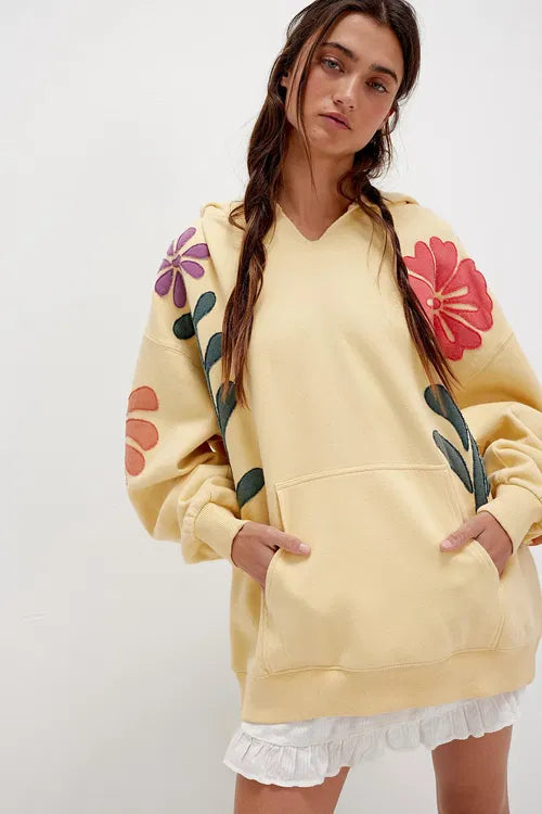 Vibe Flowers Hoodie