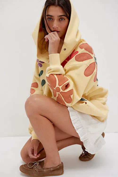Vibe Flowers Hoodie