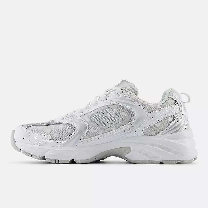 NB 530 White Silver
